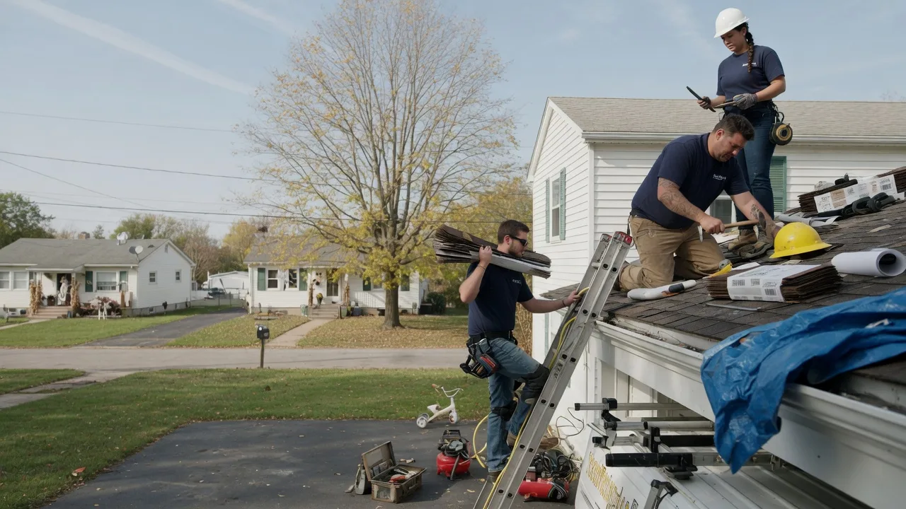 Local Roofing Contractors in Mount Carroll, IL near me